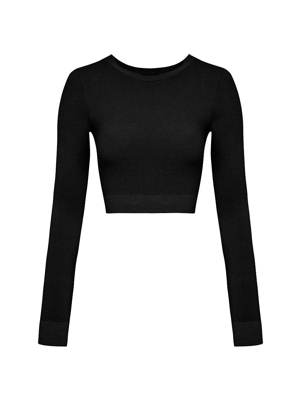 Womens Soft Ribbed Crop Top Product Image