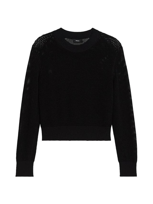 Womens Mercerized Wool-Yak Blend Sweater Product Image