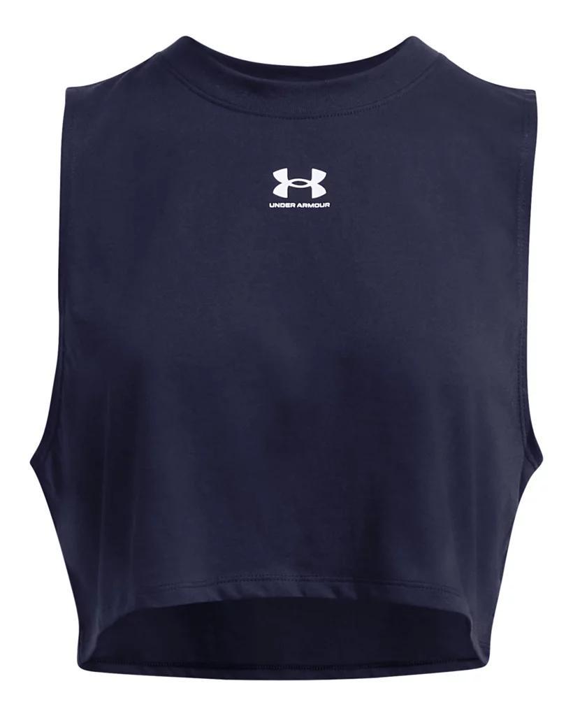 Womens UA Cropped Logo Tank Product Image