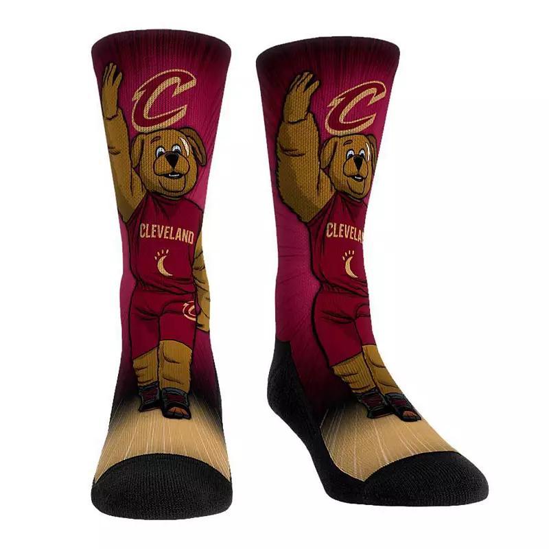 Rock Em Socks Cleveland Cavaliers Mascot Pump Up Crew Socks, Mens Product Image