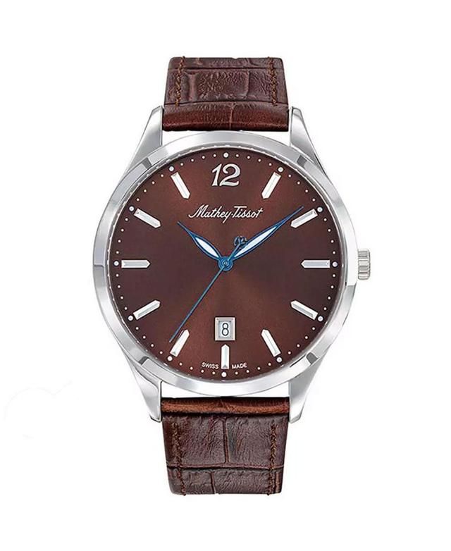 Mathey Tissot Mens Urban Brown Dial Watch - H411AM - Brown Product Image