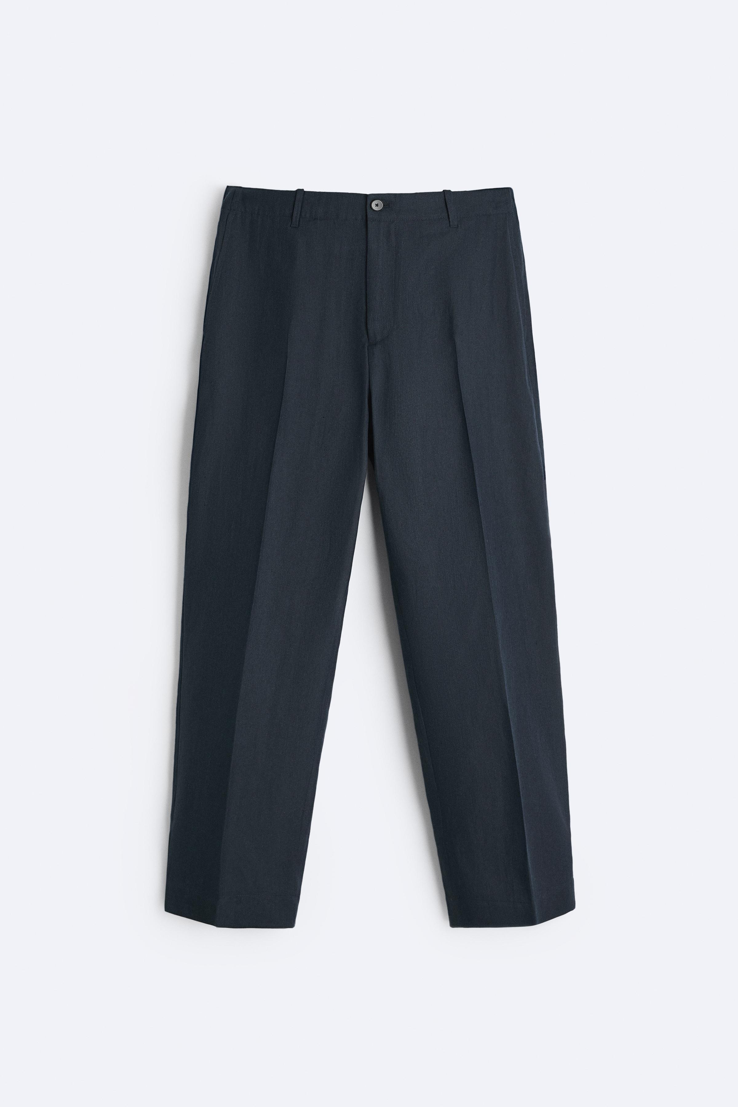 HERRINGBONE SUIT PANTS Product Image