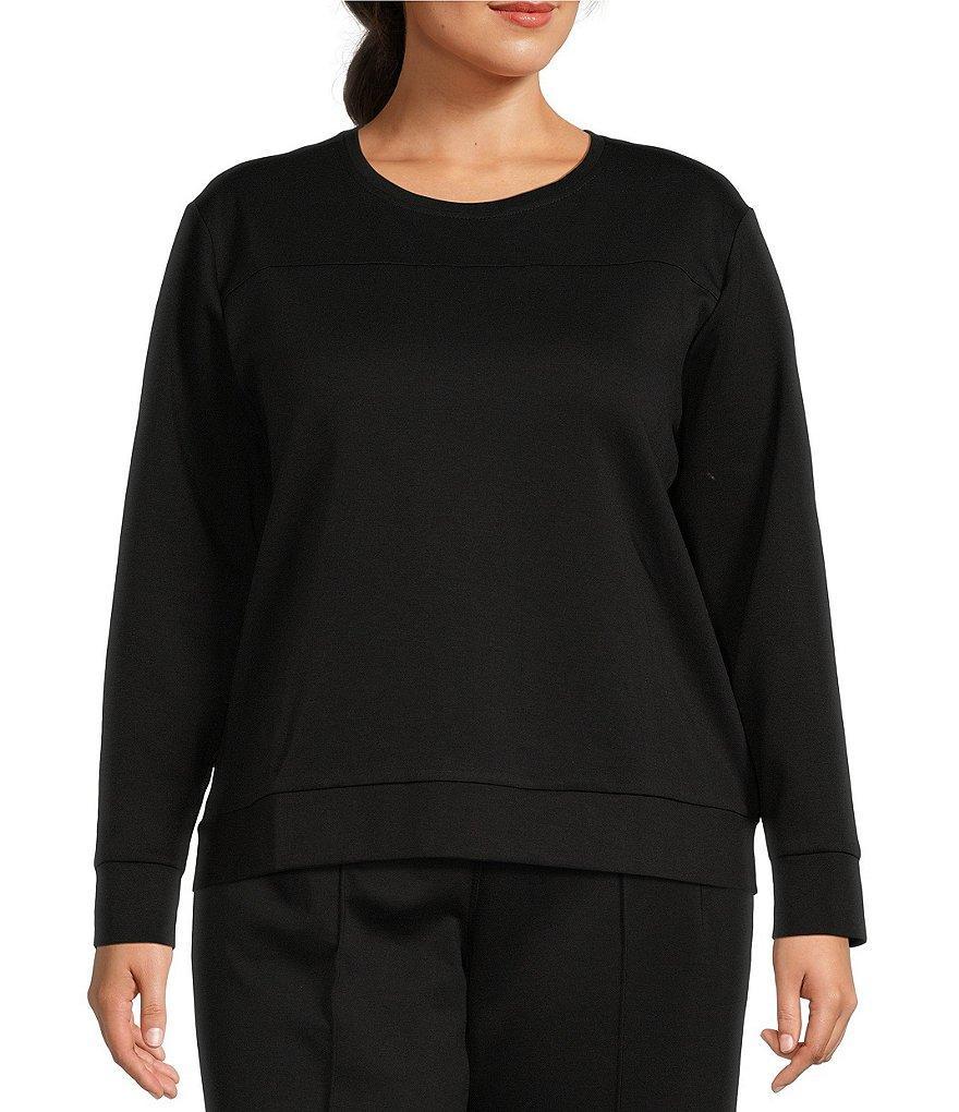 Kinesis Plus Size Long Sleeve Back Pleat Pullover product image