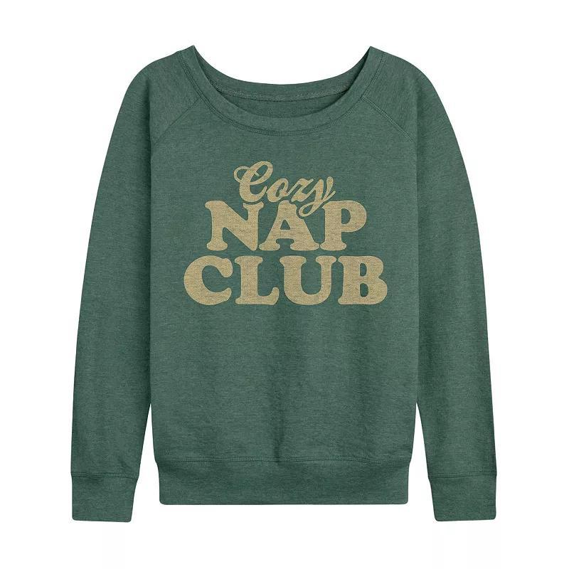 Plus Cozy Nap Club Pullover, Womens Grey Juniper Product Image