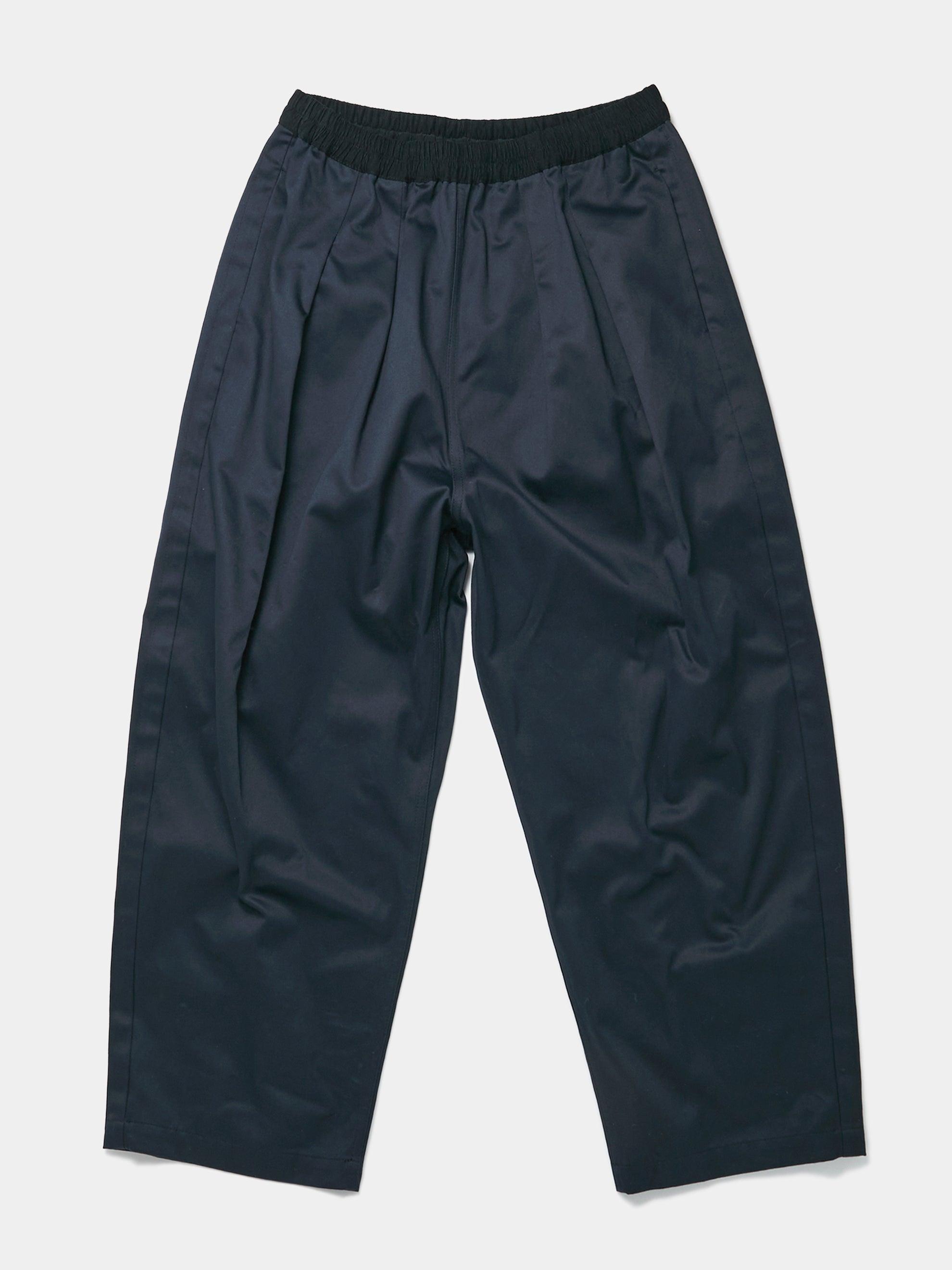 Cotton Trousers (Dark Blue) Product Image