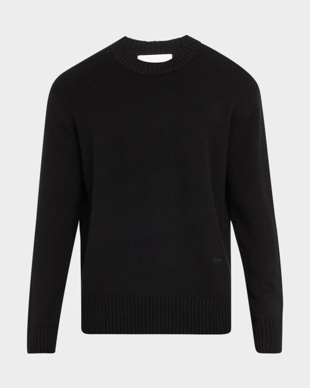 Mens Cashmere Knit Sweater Product Image