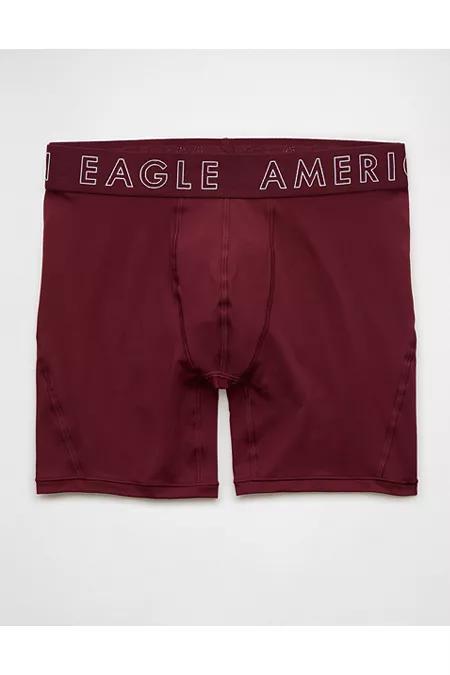 AEO Mens Solid 6 Flex Boxer Brief Men's Product Image