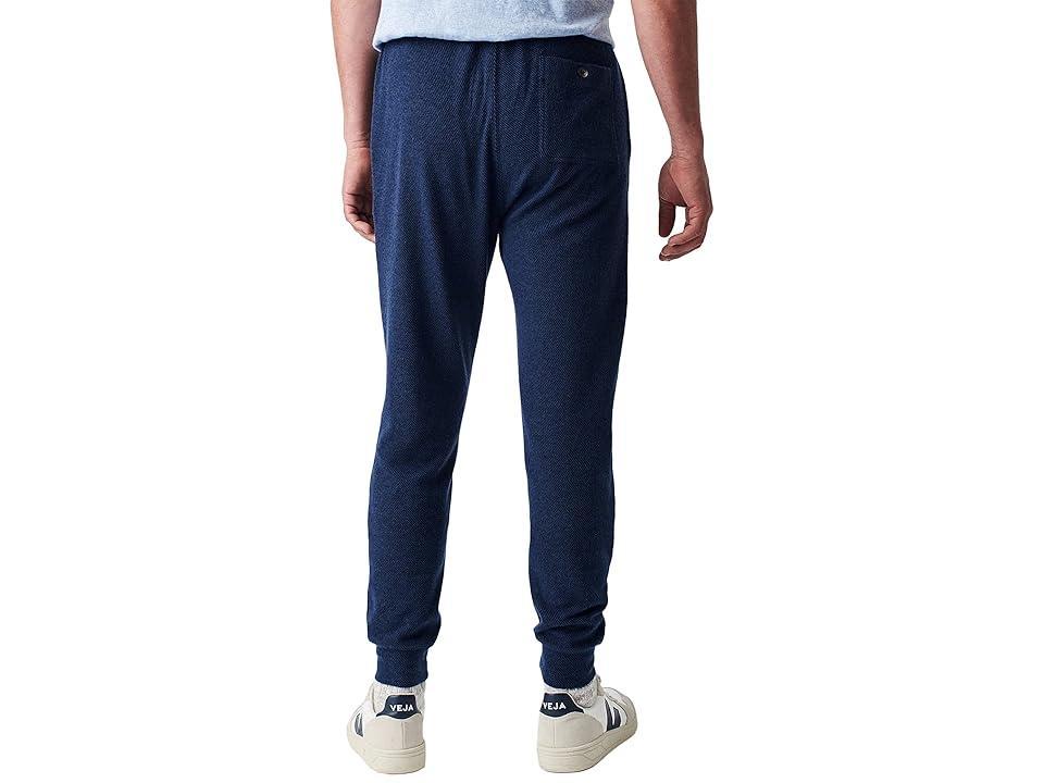 Faherty Legend Sweatpants (Navy Twill) Men's Casual Pants Product Image