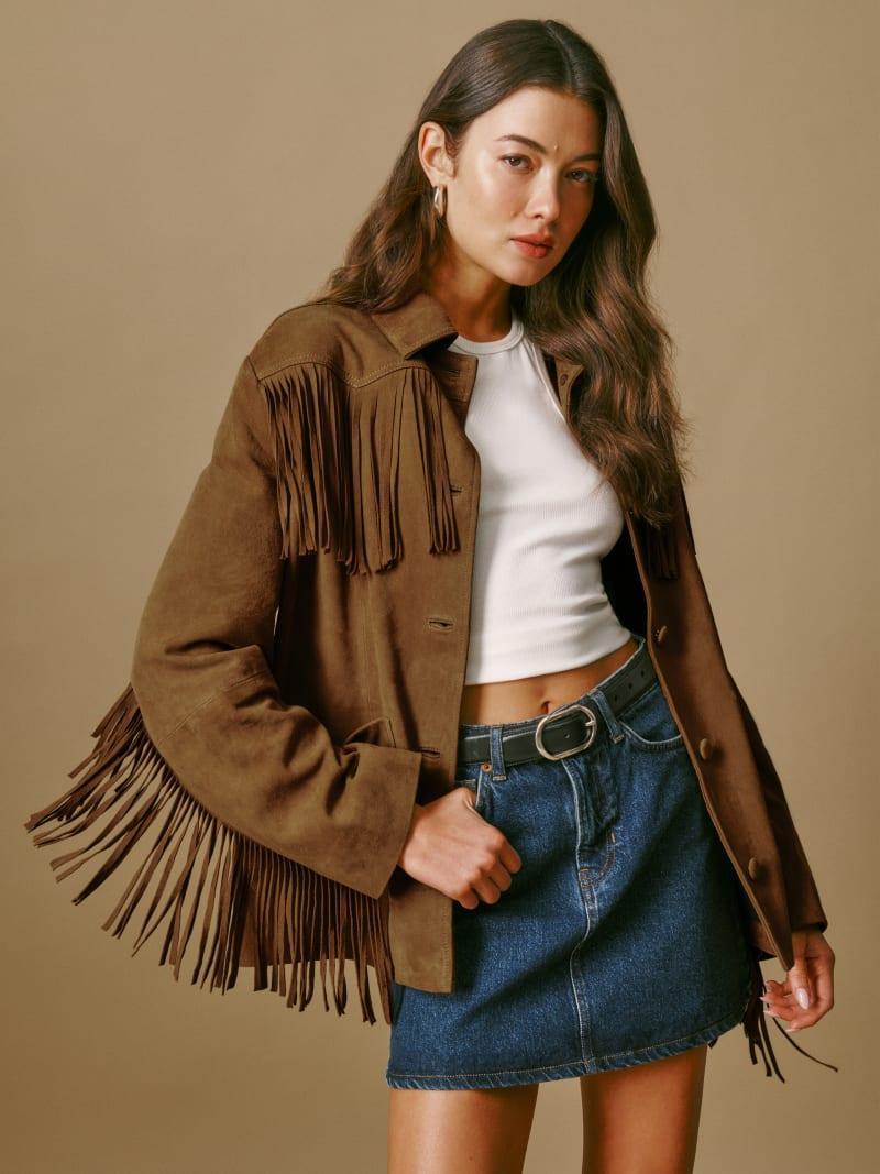 Veda Houston Suede Jacket Product Image