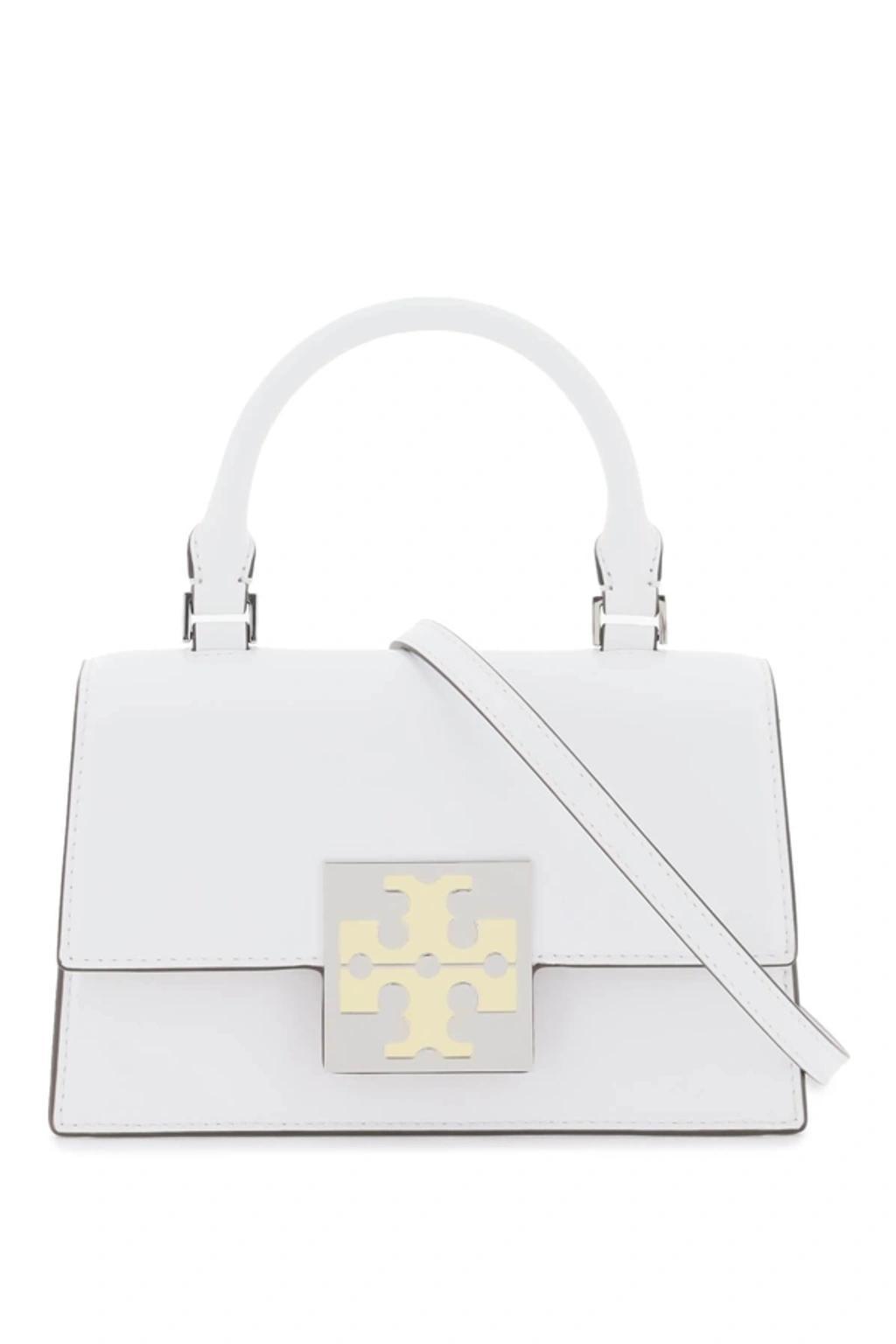 'bon Bon' Top Handle Mini Bag In Grey Product Image