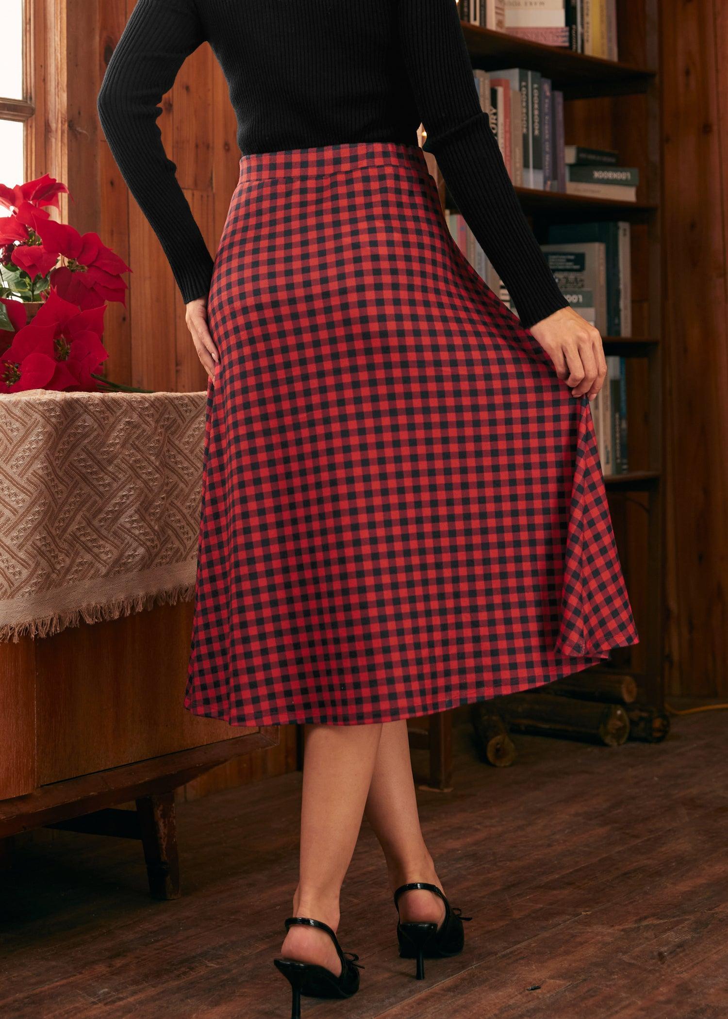 Excellence Attained Knit Midi Skirt Product Image