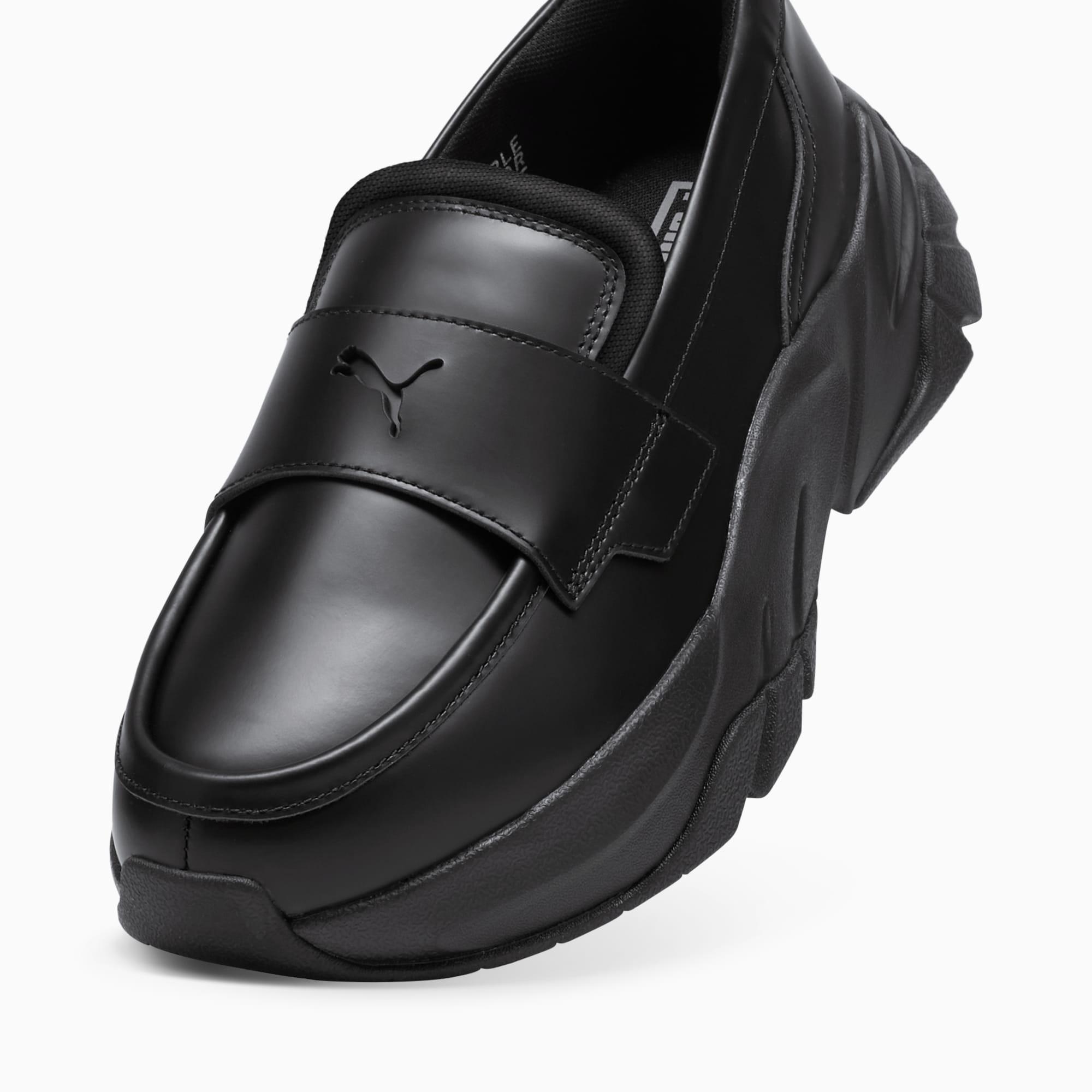 PUMA Sophyr Loafer Women Shoes in Alpine Snow/Black Product Image