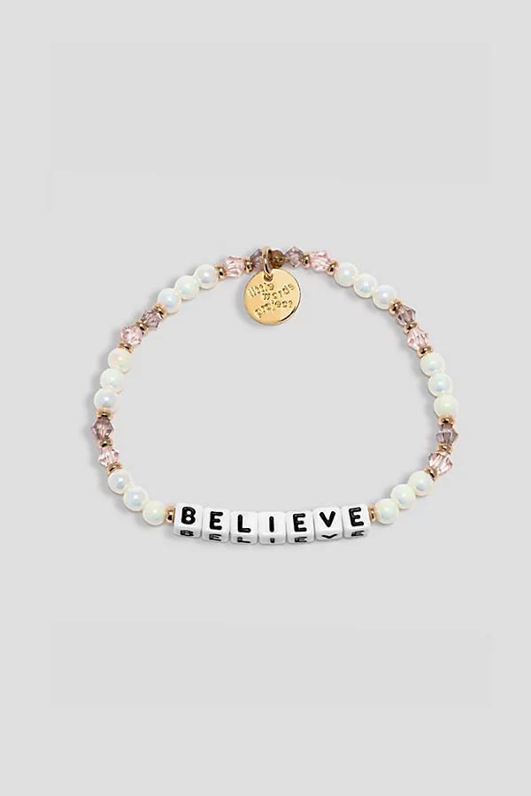 Little Words Project Believe Beaded Bracelet Womens at Urban Outfitters Product Image