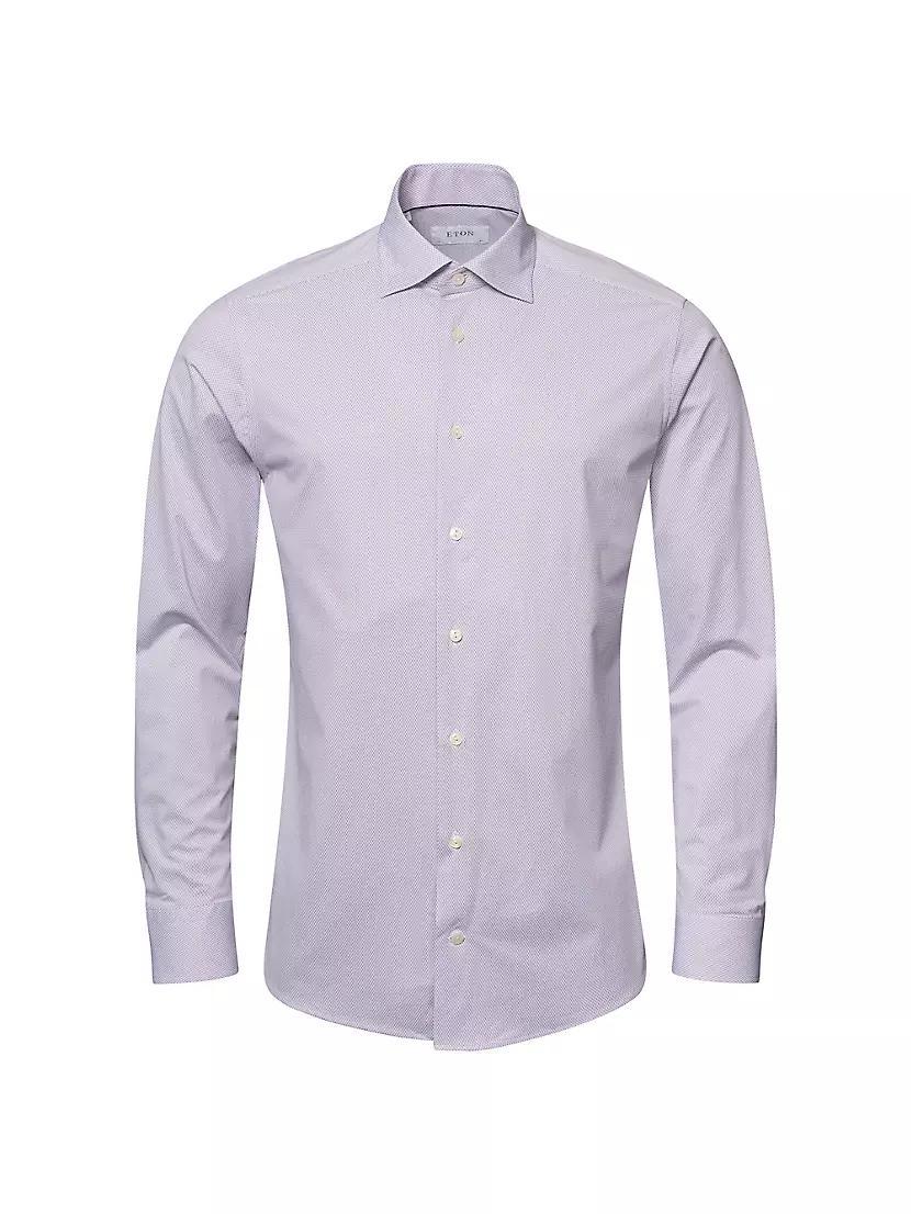 Slim-Fit Four-Way Stretch Shirt Product Image