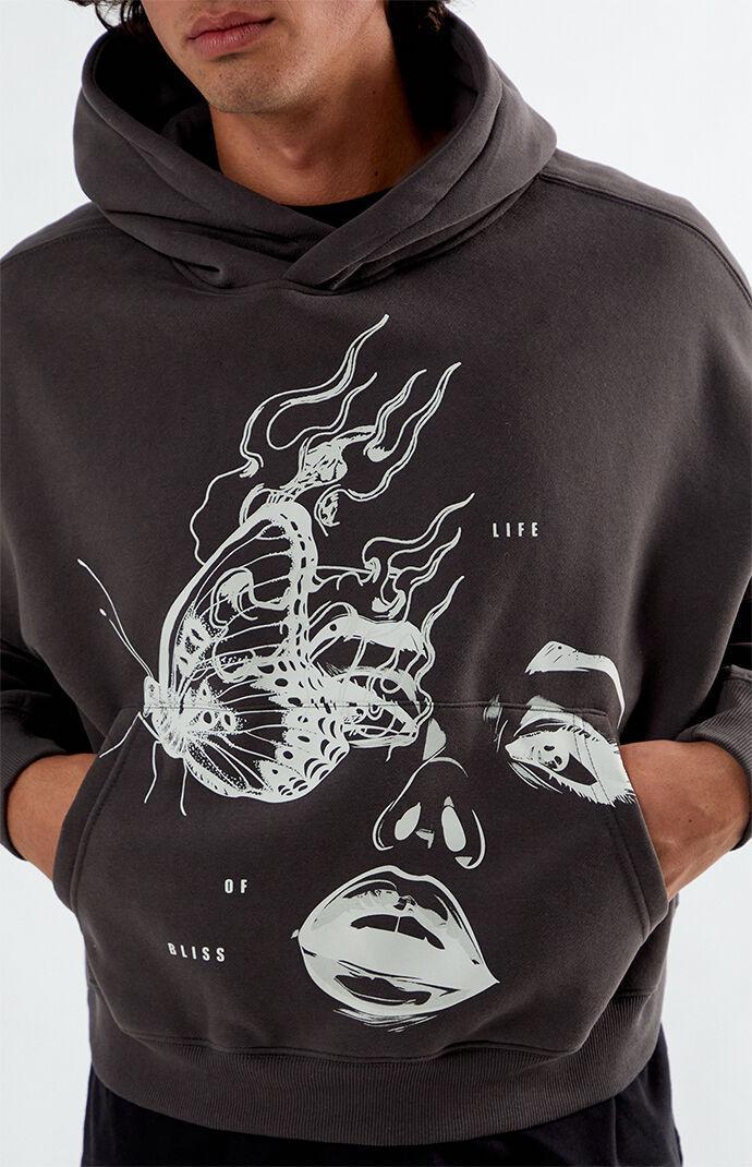 Men's Life of Bliss Cropped Hoodie Product Image