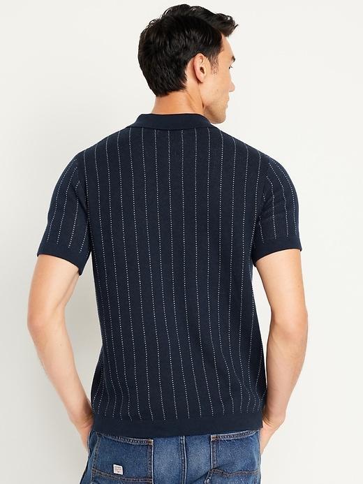 Textured Button-Down Sweater Product Image