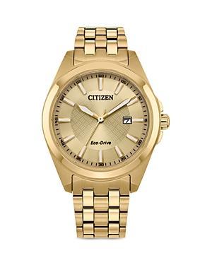 Citizen Eco-Drive Mens Peyten Stainless Steel Bracelet Watch 41mm Product Image