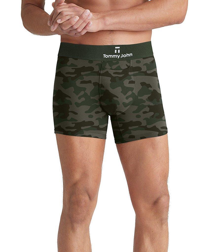 Tommy John Second Skin Camouflage 4#double; Inseam Trunks Product Image