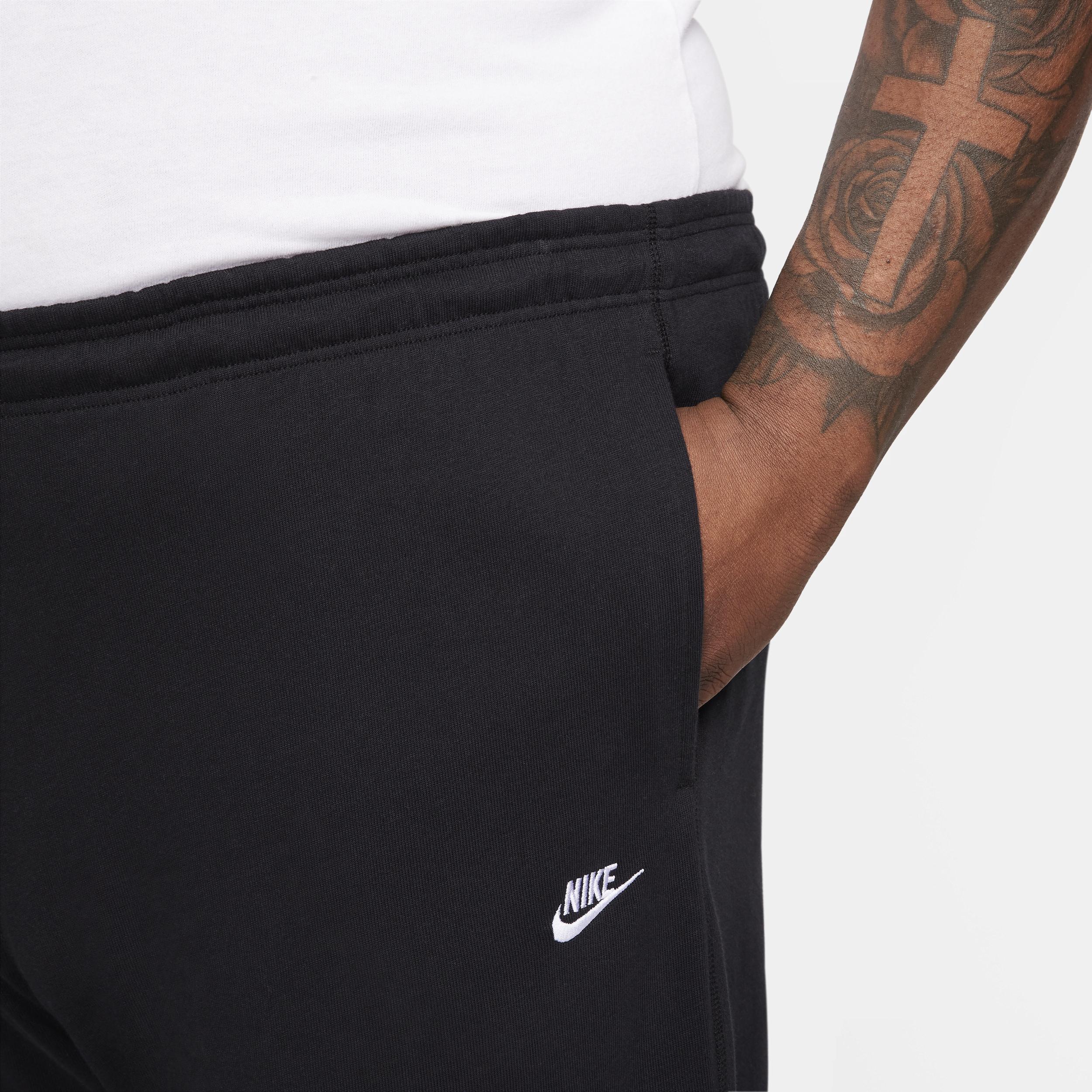 Mens Nike Sportswear Club Knit Open-Hem Pants Product Image