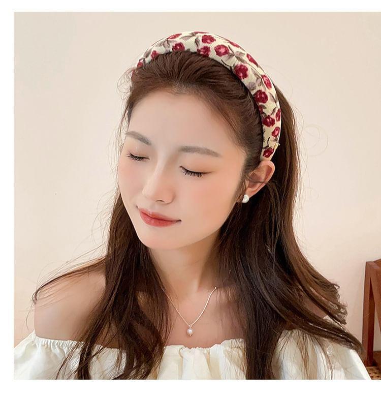 Floral Print Headband Product Image