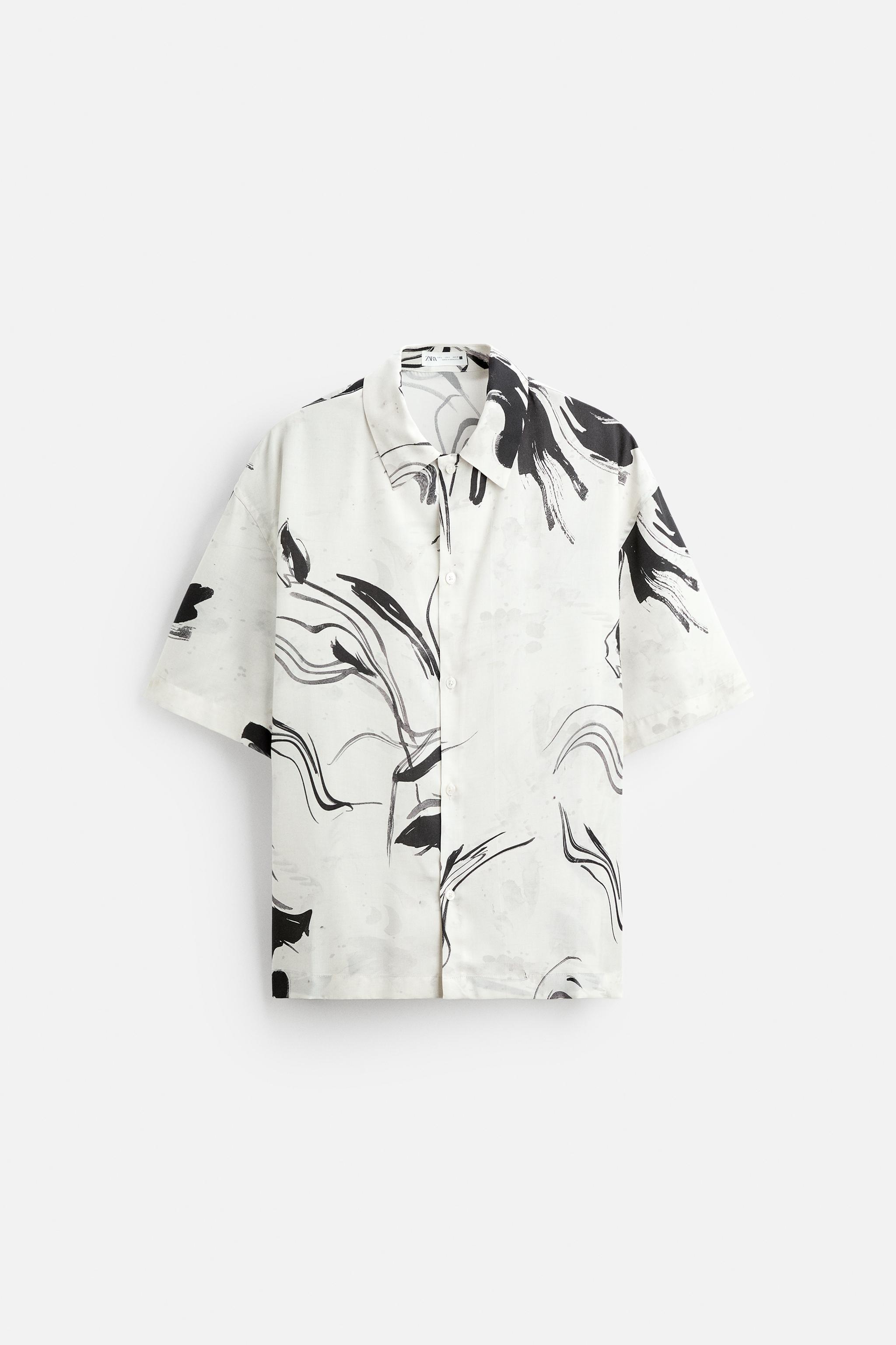 PRINTED LYOCELL SHIRT Product Image