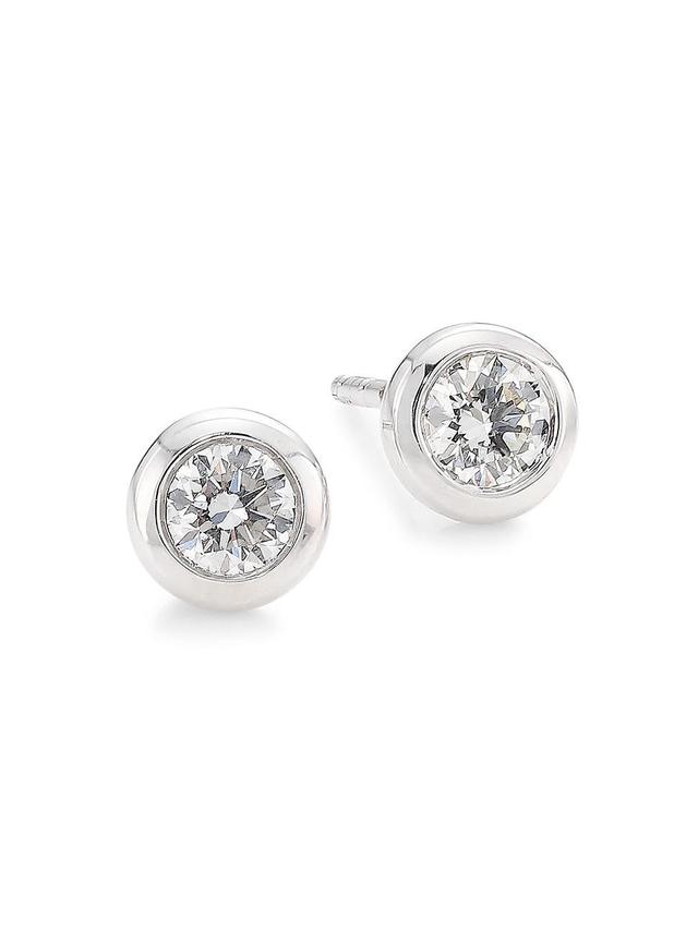 Roberto Coin Diamond Stud Earrings Product Image