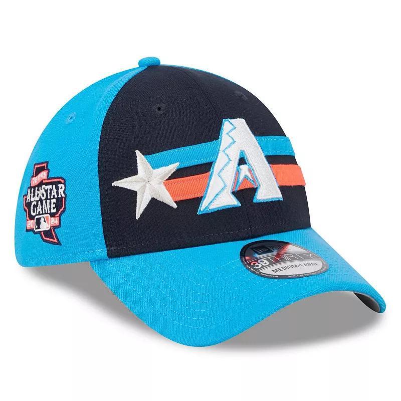 Mens New Era Arizona Diamondbacks 2024 MLB All-Star Game 39THIRTY Flex Hat Blue Product Image