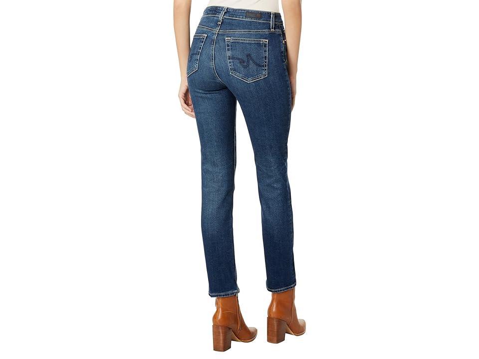 AG Jeans Mari High-Waist Slim Straight Leg Jeans in Queens (Queens) Women's Jeans Product Image