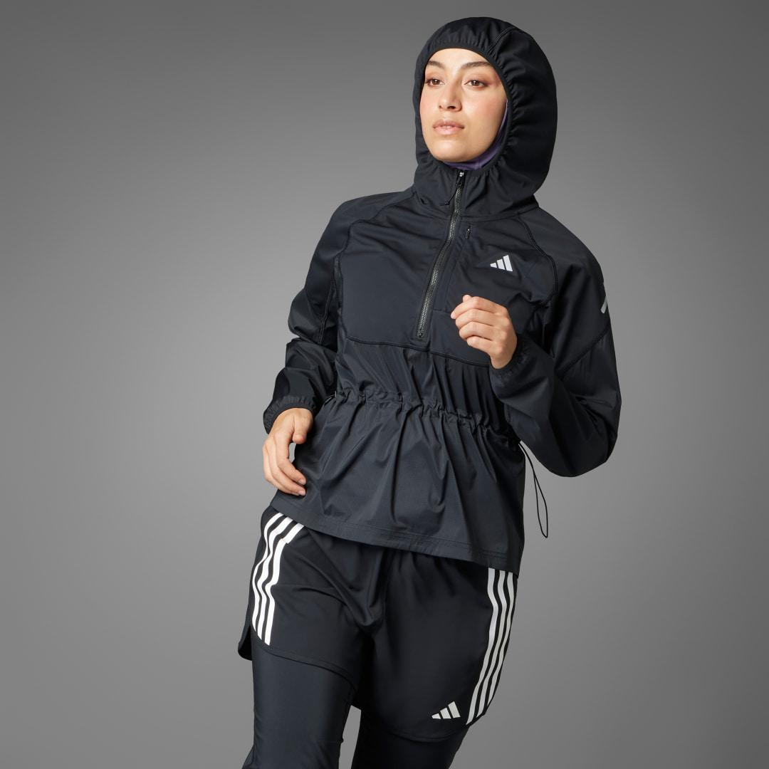 adidas Ultimate Jacket Black L Womens Product Image