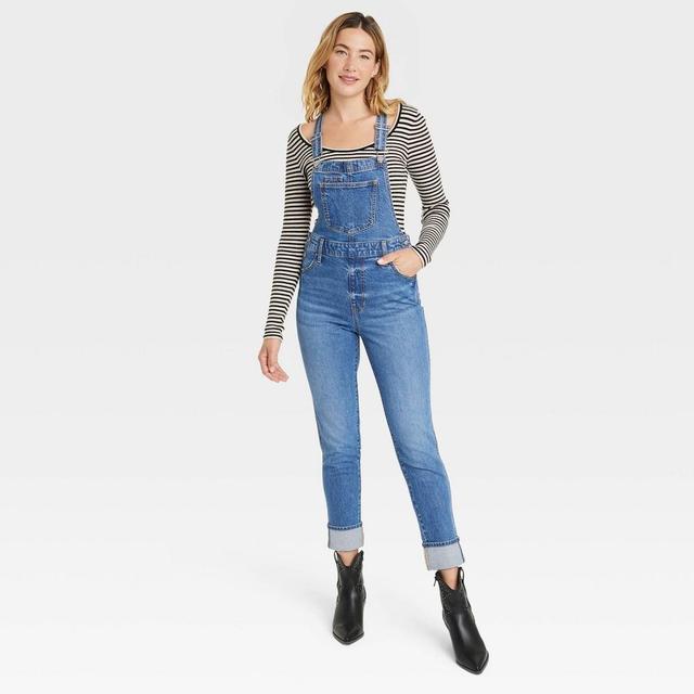 Womens Overalls - Universal Thread Medium Wash Product Image