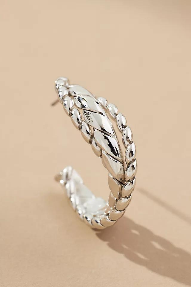 Twisted Lasso Hoop Earrings Product Image