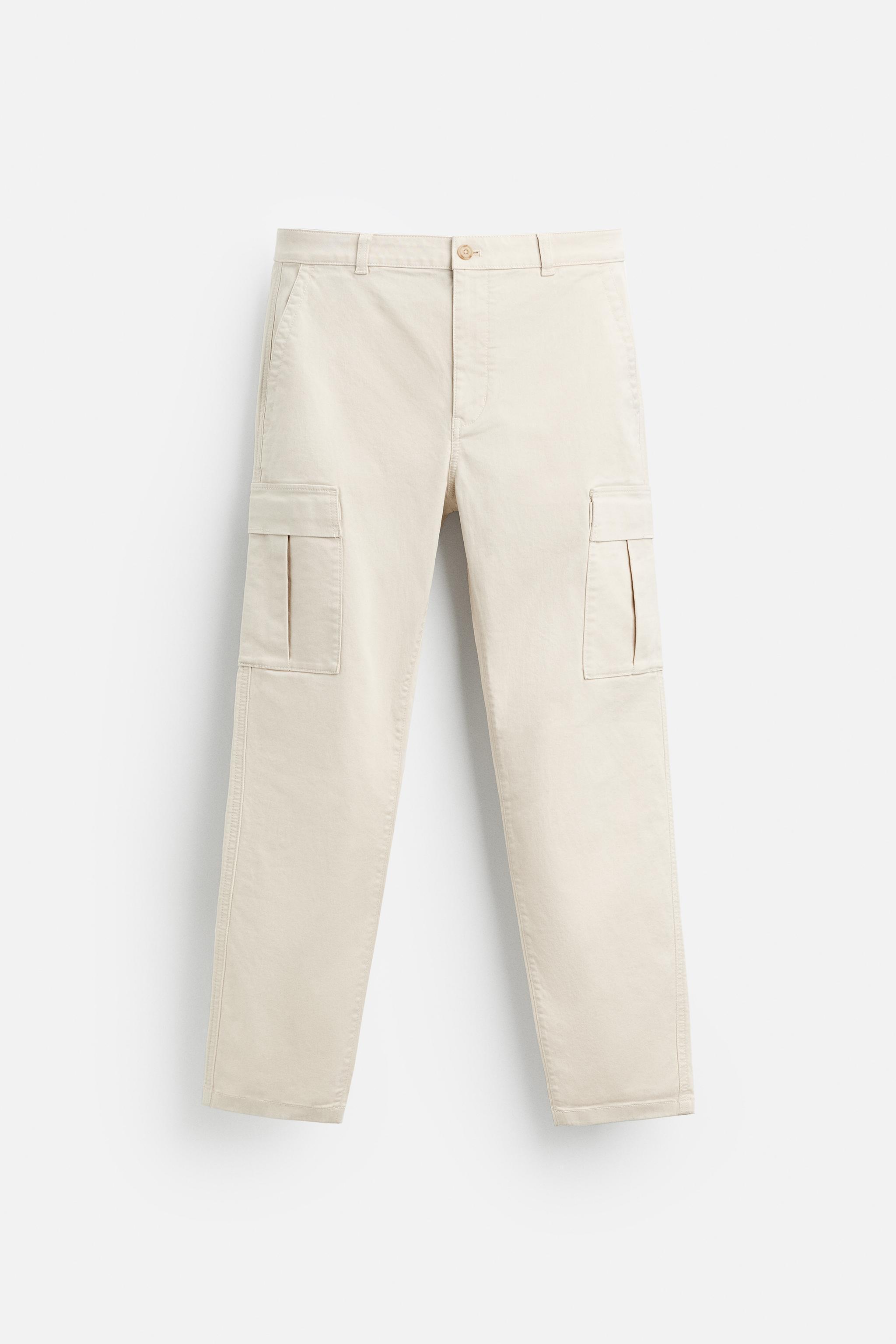 SLIM FIT CARGO PANTS Product Image