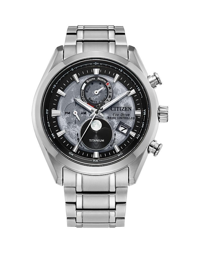 Citizen Mens Eco-Drive Water Resistance 100 Titanium Bracelet Watch Product Image