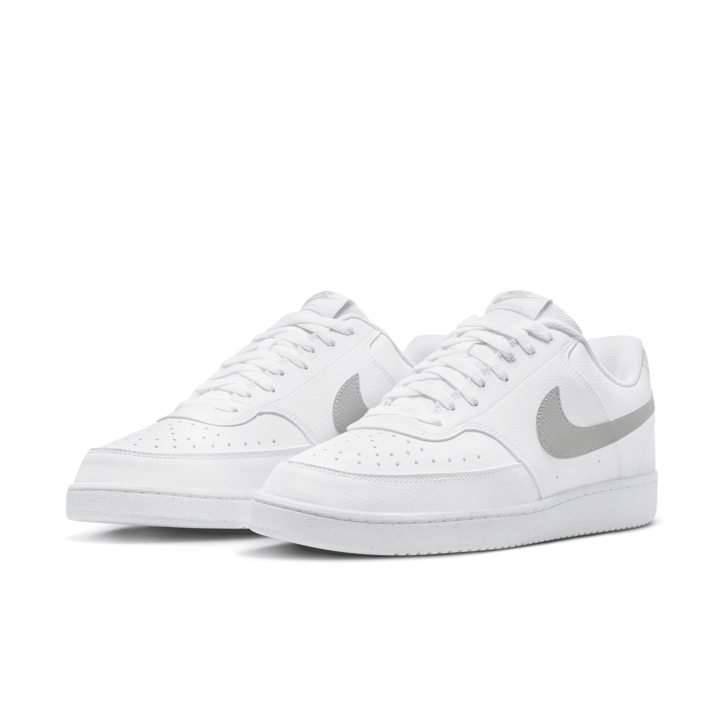 Nike Mens Court Vision Low Next Nature Casual Sneakers from Finish Line - White Product Image