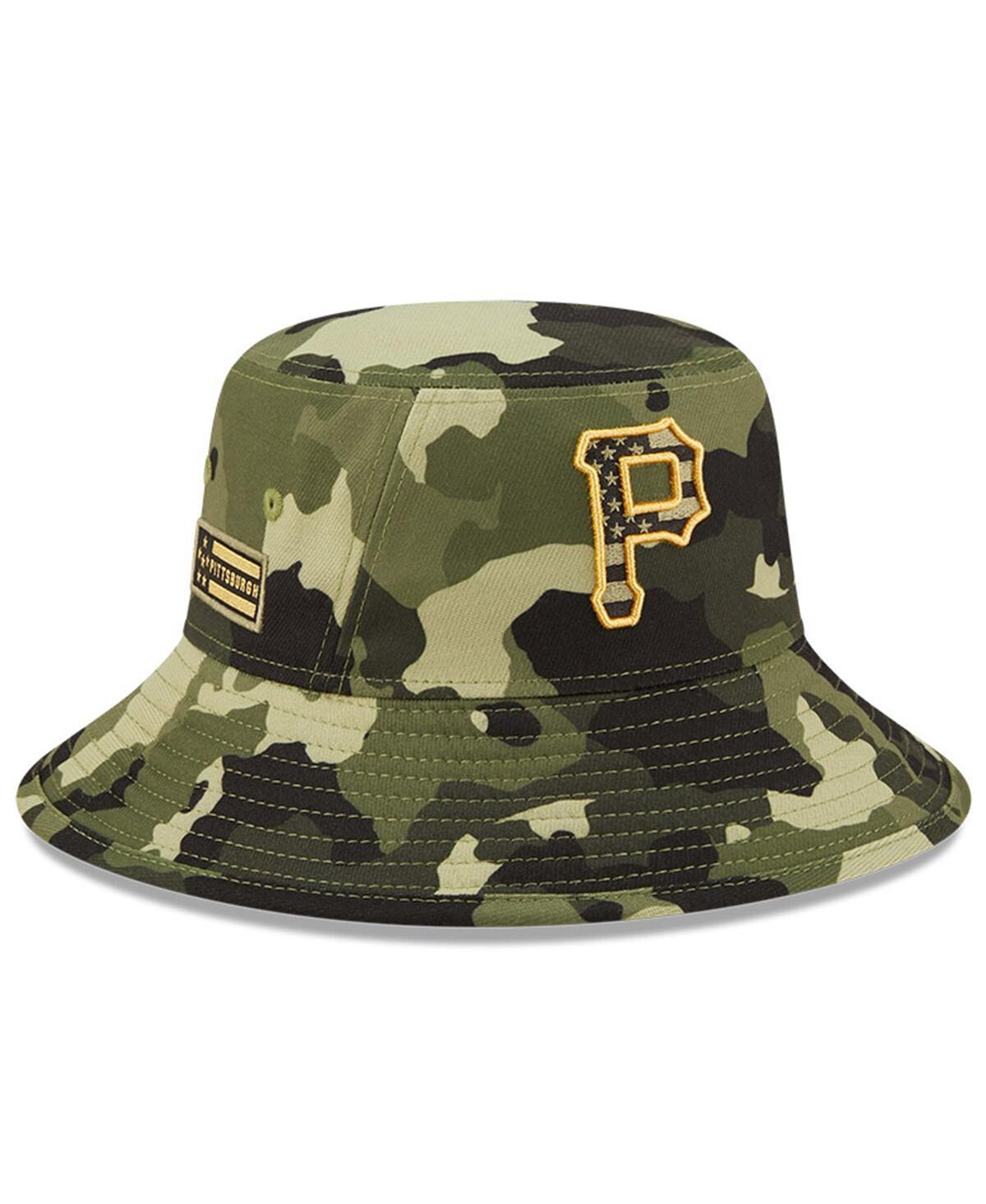 Mens New Era Camo Pittsburgh Pirates 2022 Armed Forces Day Bucket Hat Product Image