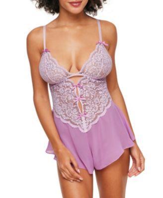 Adore Me Womens Odessa Romper Lingerie Product Image