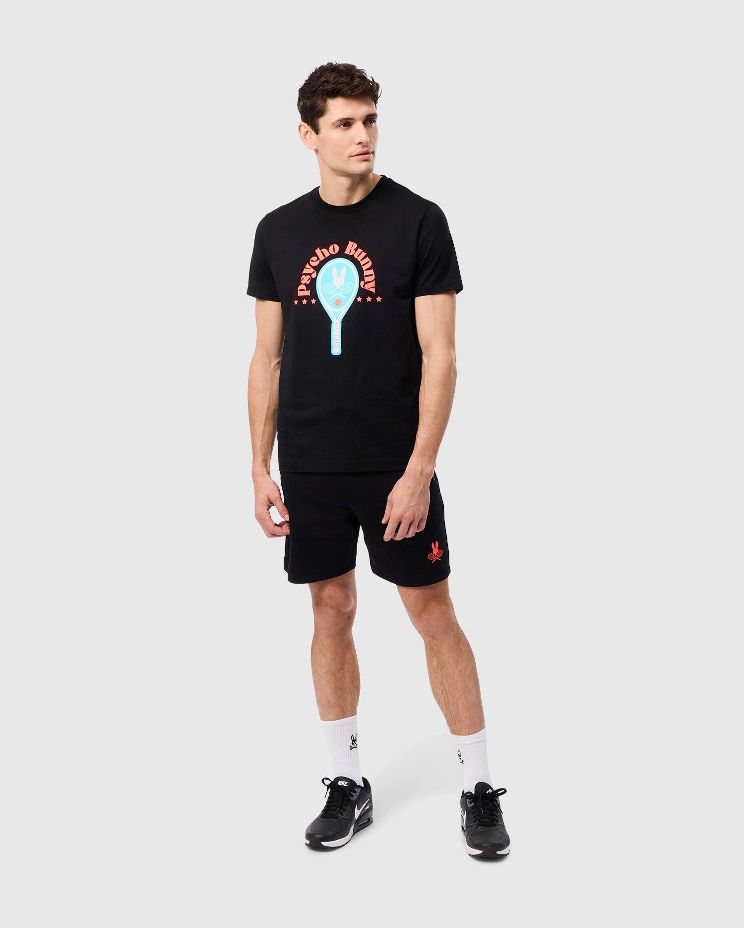 MENS COURTSIDE GRAPHIC TEE - B6U683C200 Product Image