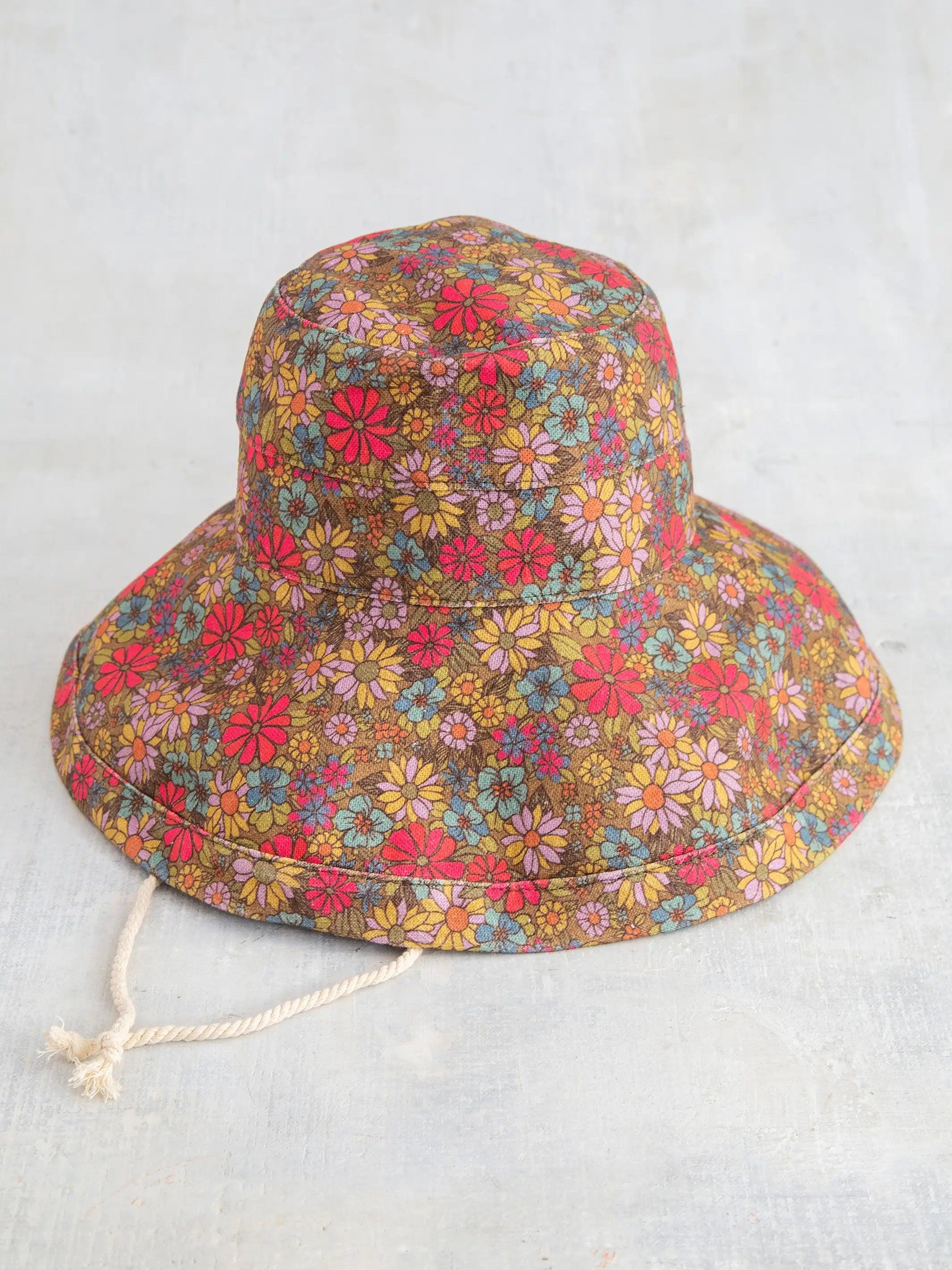 Sunny Day Bucket Hat - Ditsy Garden Product Image