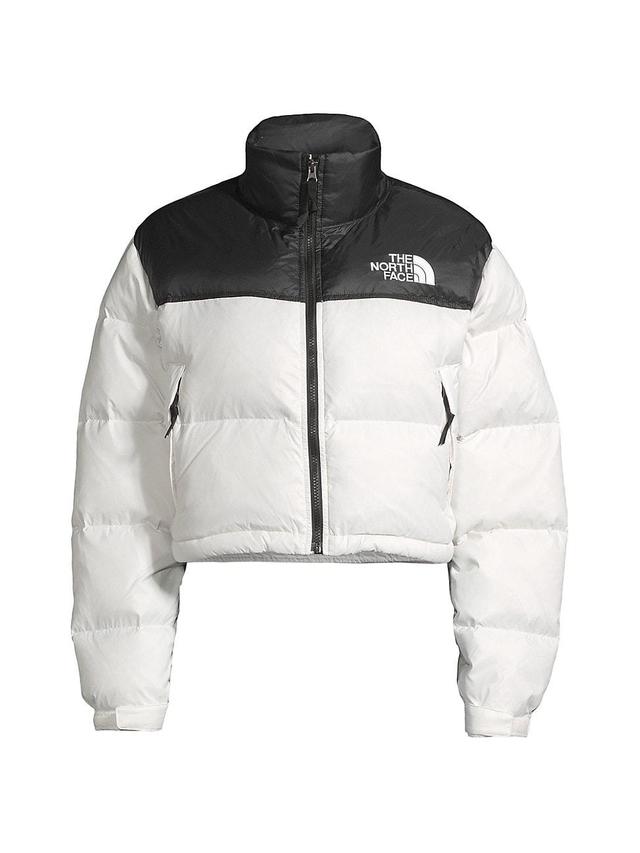 The North Face Nuptse Short Jacket (TNF /TNF ) Women's Clothing Product Image