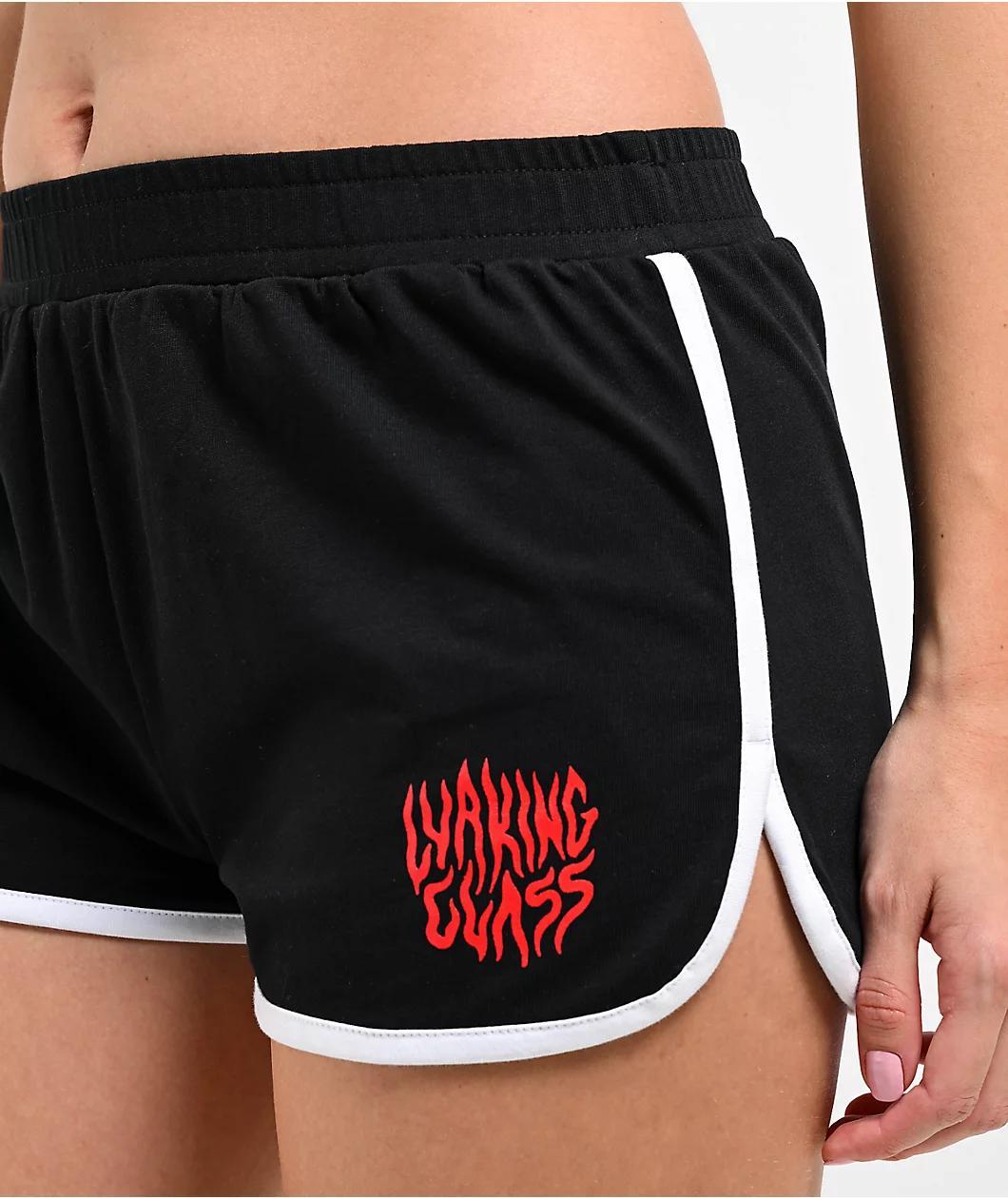 Lurking Class By Sketchy Tank Lit Black Sweat Shorts Product Image