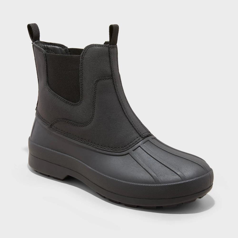 Mens Spencer Winter Chelsea Boots - Goodfellow & Co Black 9 Product Image