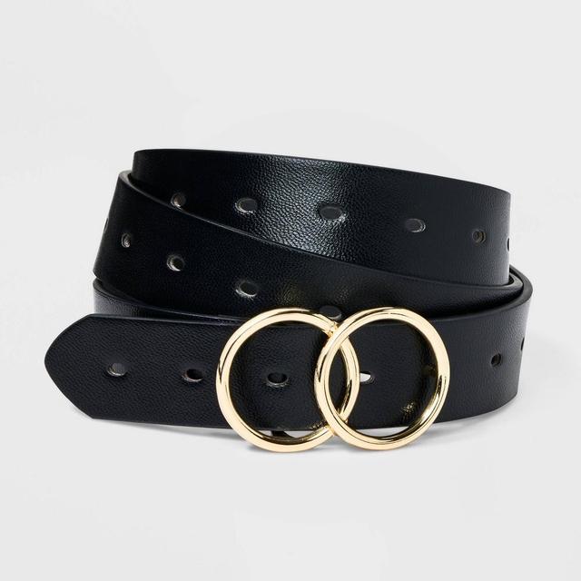 Womens Double Buckle Belt - Ava & Viv Product Image