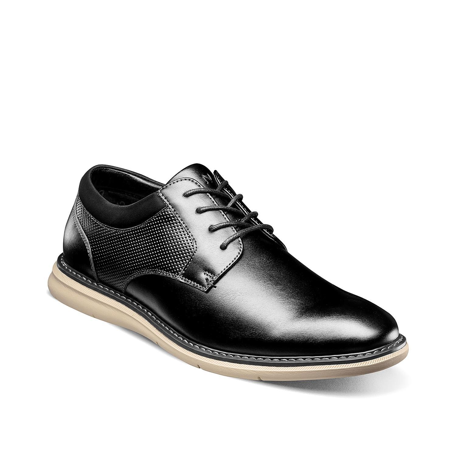 Nunn Bush Shoes Chase Plain Toe Oxford Black Product Image