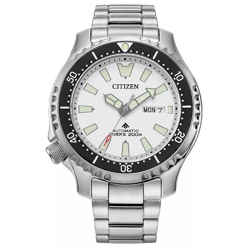 Citizen Mens Promaster Dive Automatic Stainless Steel Bracelet Watch Product Image