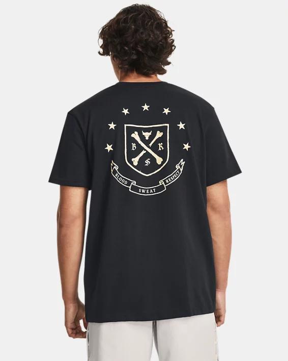 Men's Project Rock Crest Heavyweight Short Sleeve Product Image