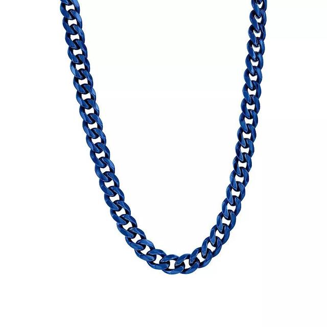 Stainless Steel 7mm Cuban Chain Necklace Product Image