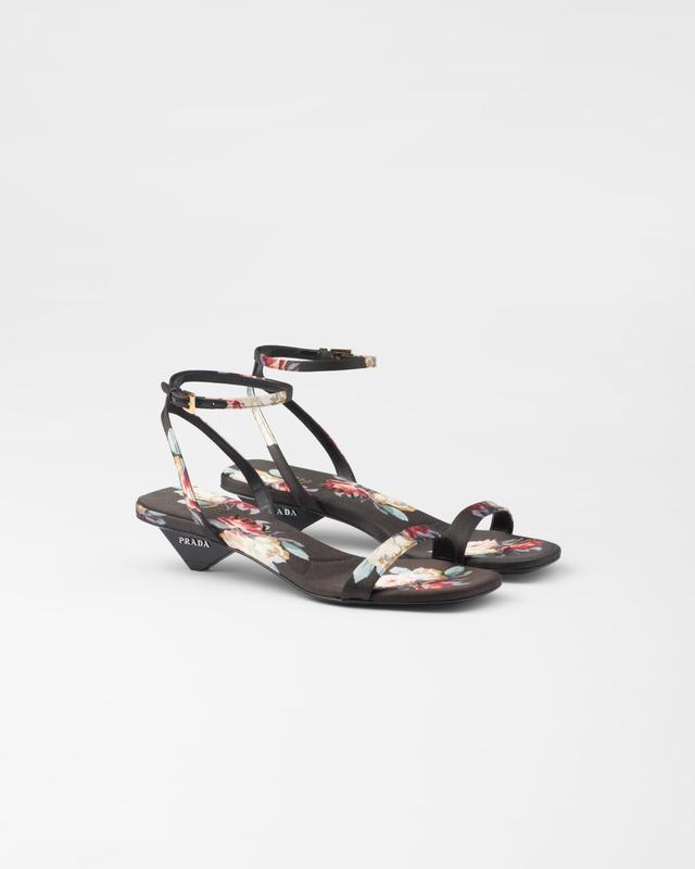 Satin sandals Product Image
