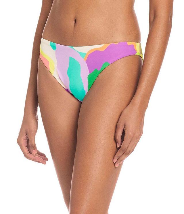 Sanctuary Daytripper Printed Back Cinch Hipster Swim Bottom Product Image