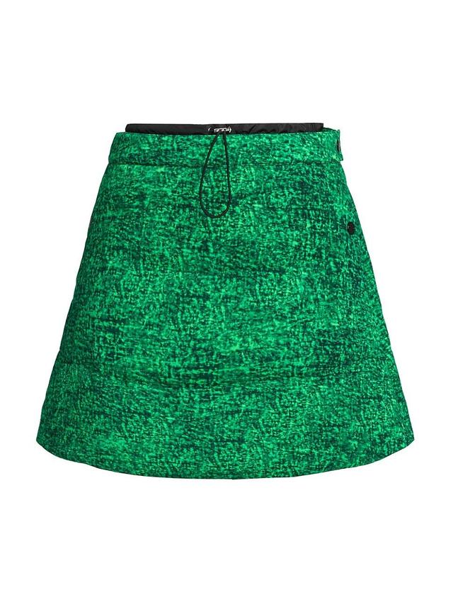 Womens 1 Moncler JW Anderson Padded Drawcord Miniskirt Product Image