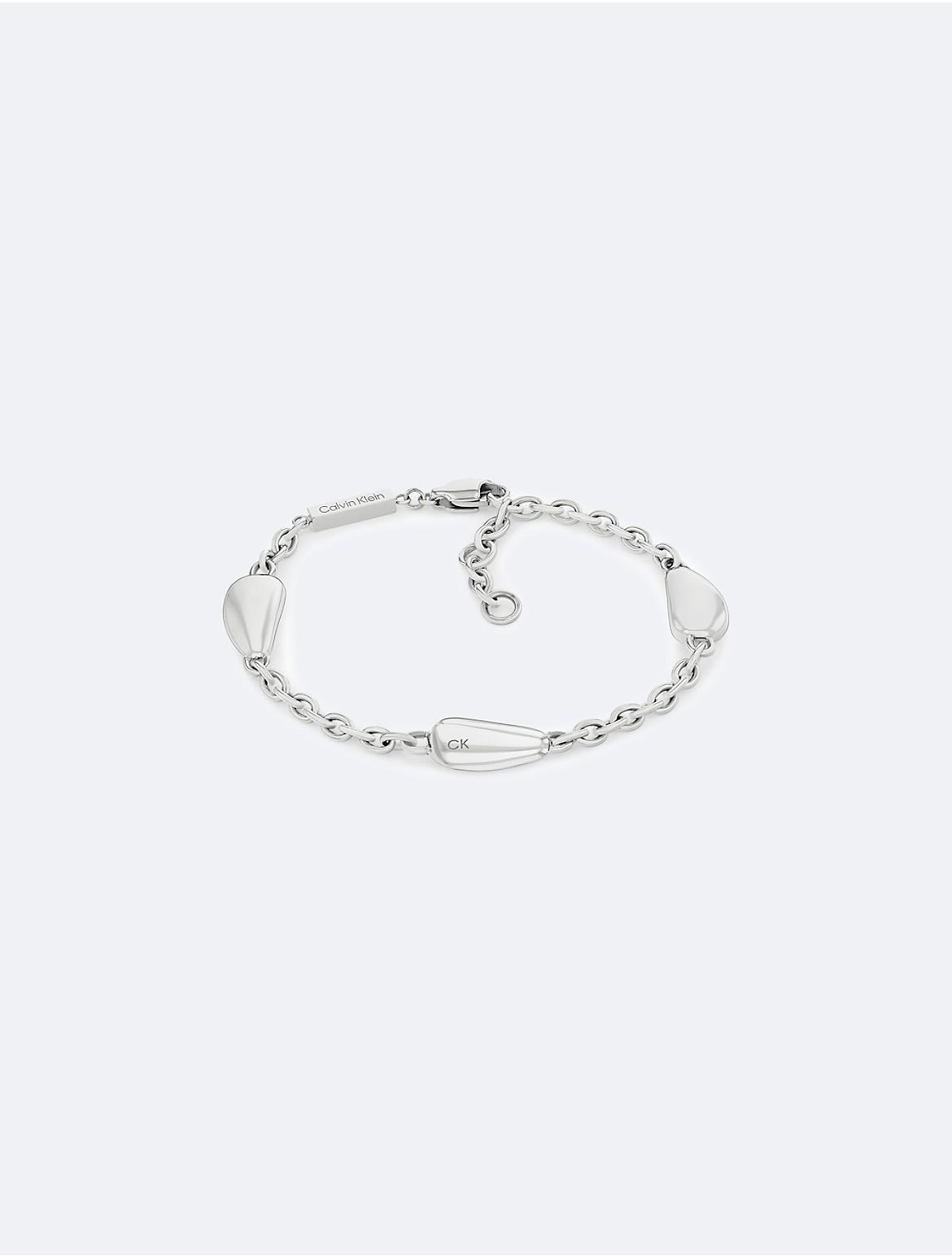 Calvin Klein Womens Drop Chain Bracelet - Metallic Product Image